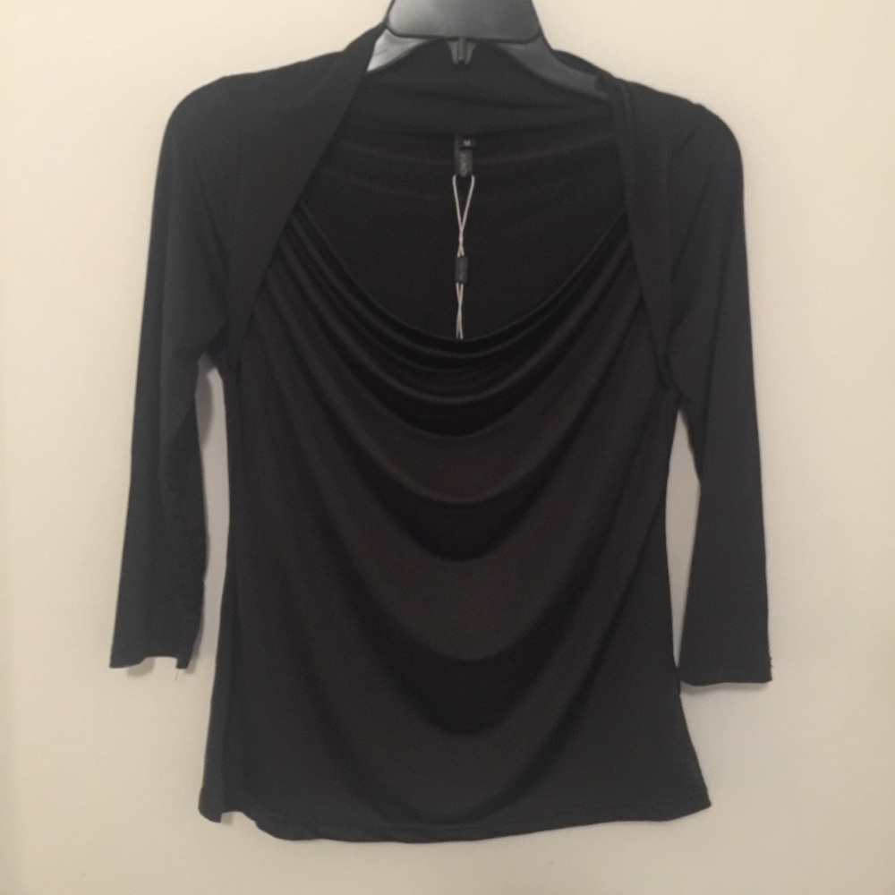 Stunning black top!